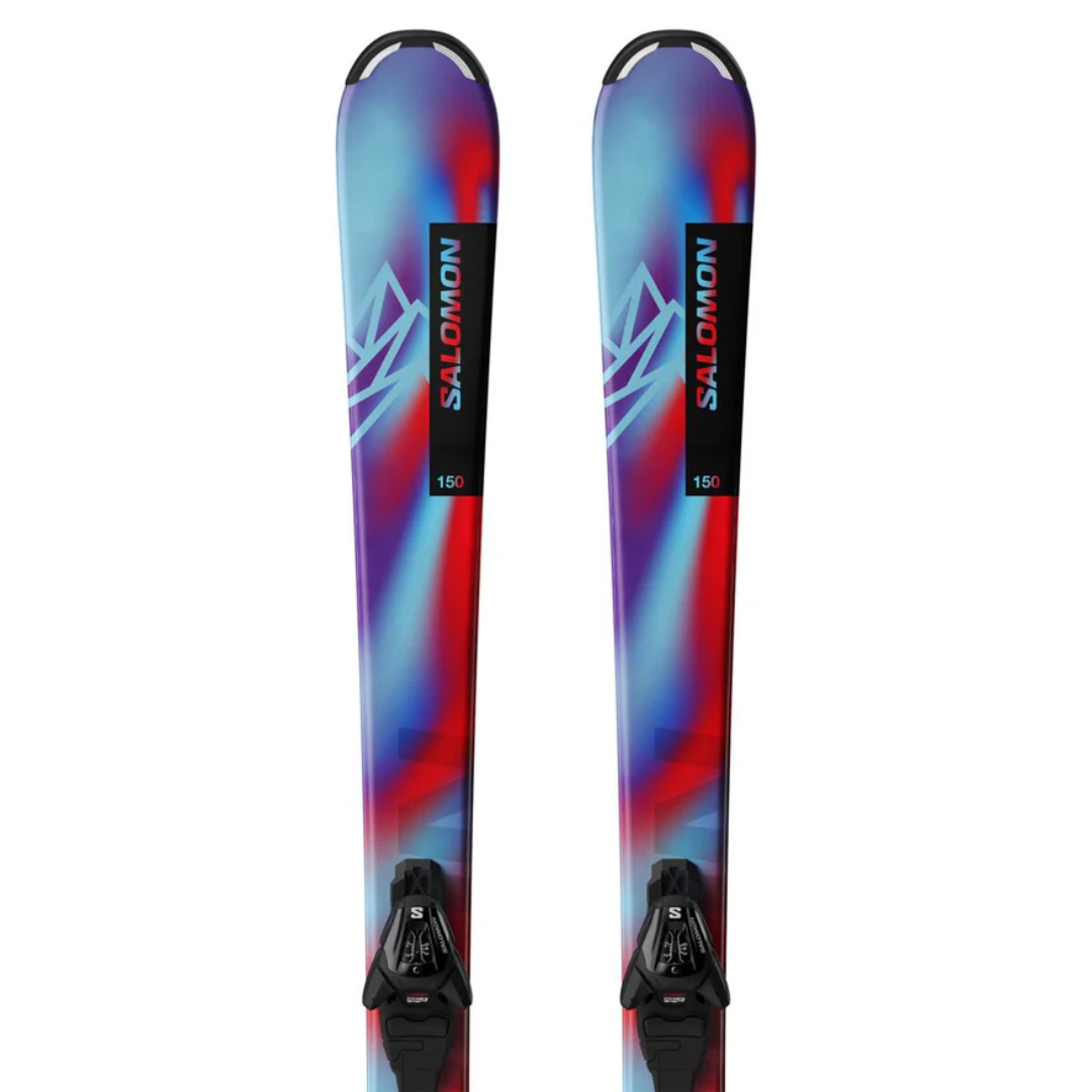 Salomon Kids L QST Jr M + L6 GW J2 70 Ski Set