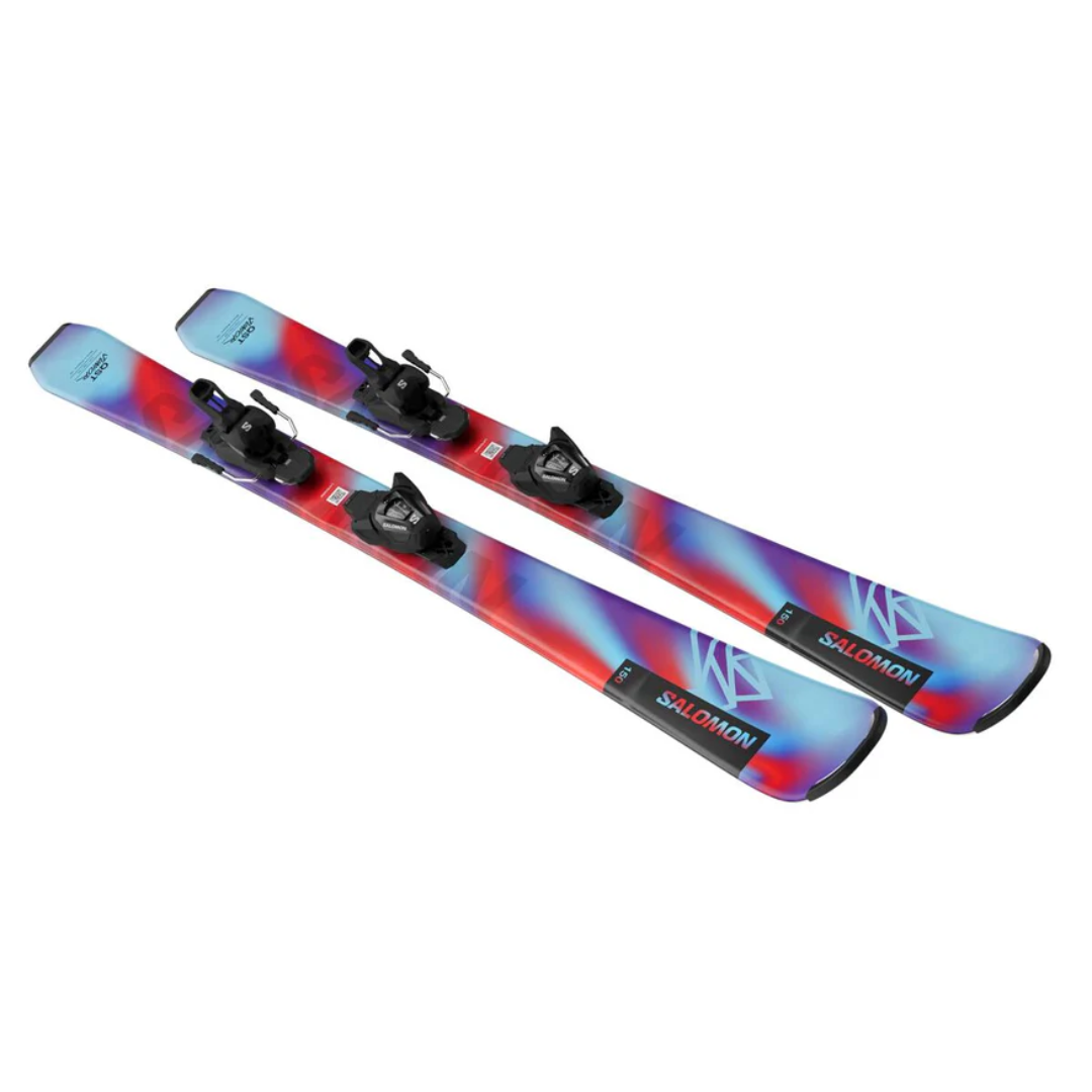 Salomon Kids L QST Jr M + L6 GW J2 70 Ski Set