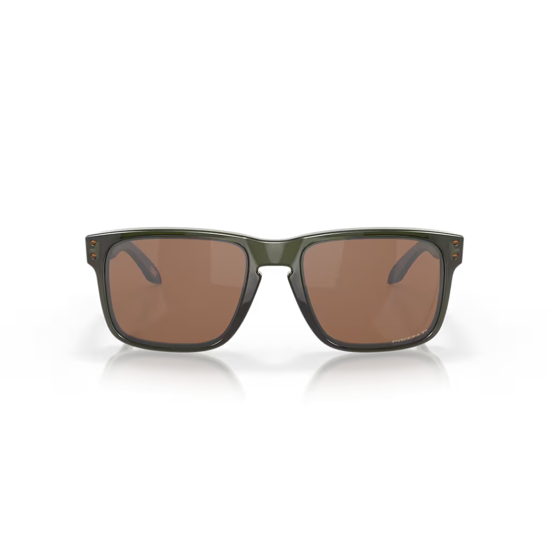 Oakley Holbrook Sunglasses - PRIZM Tungesten Polarized, Olive Ink