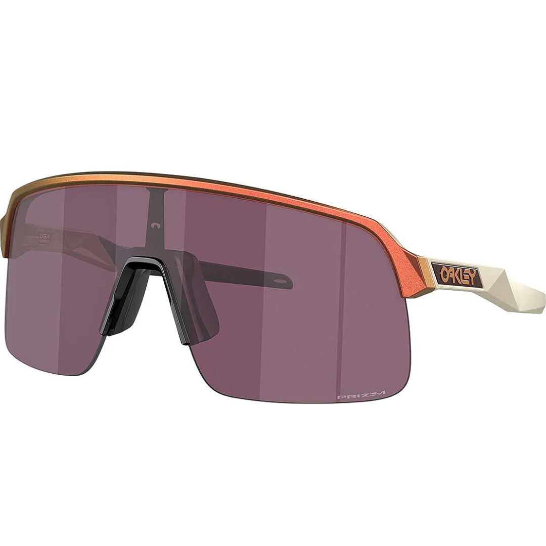 Oakley Men's Sutro Lite Sunglasses - PRIZM Road Black, Matte Rose Gold Colorshift