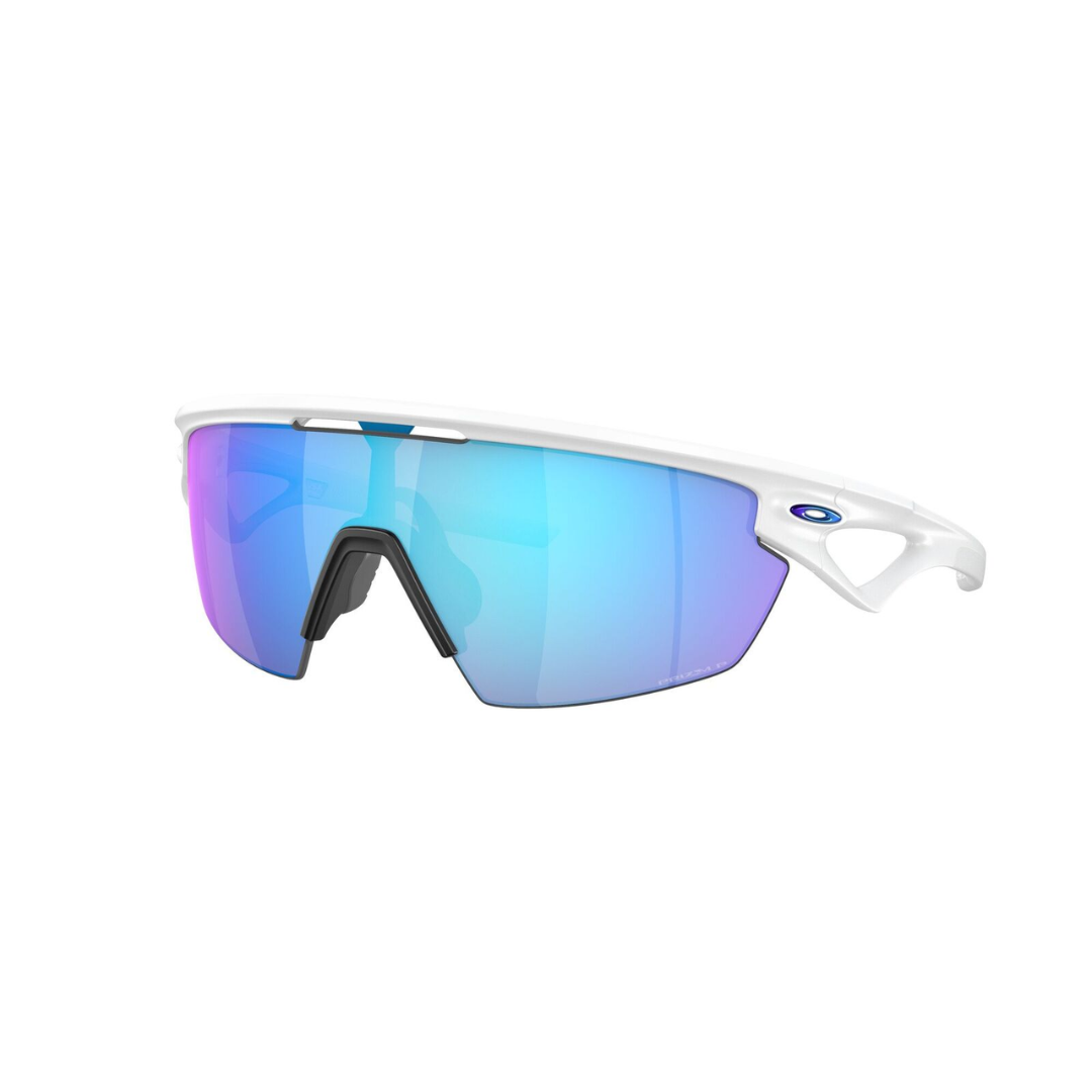 Oakley Sunglasses Sphaera - PRIZM Sapphire Polarized, Matte White