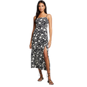 Saltwater Luxe Saltwater Luxe Women's Sully Midi Dress Black XS Womens Long Dresses
