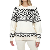 Brunette Women's Fair Isle Sweater