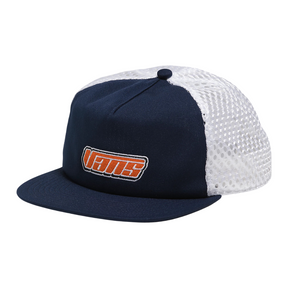 Vans Vans Men's Retro Unstructured Trucker Black One Size Mens Hats Flat Brim