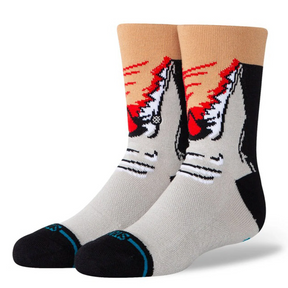 Stance Stance Kids Snack Attack Crew Socks Black M Youth Socks