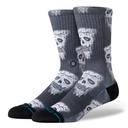 Stance Stance Pizza Face Socks White Black M Mens Socks