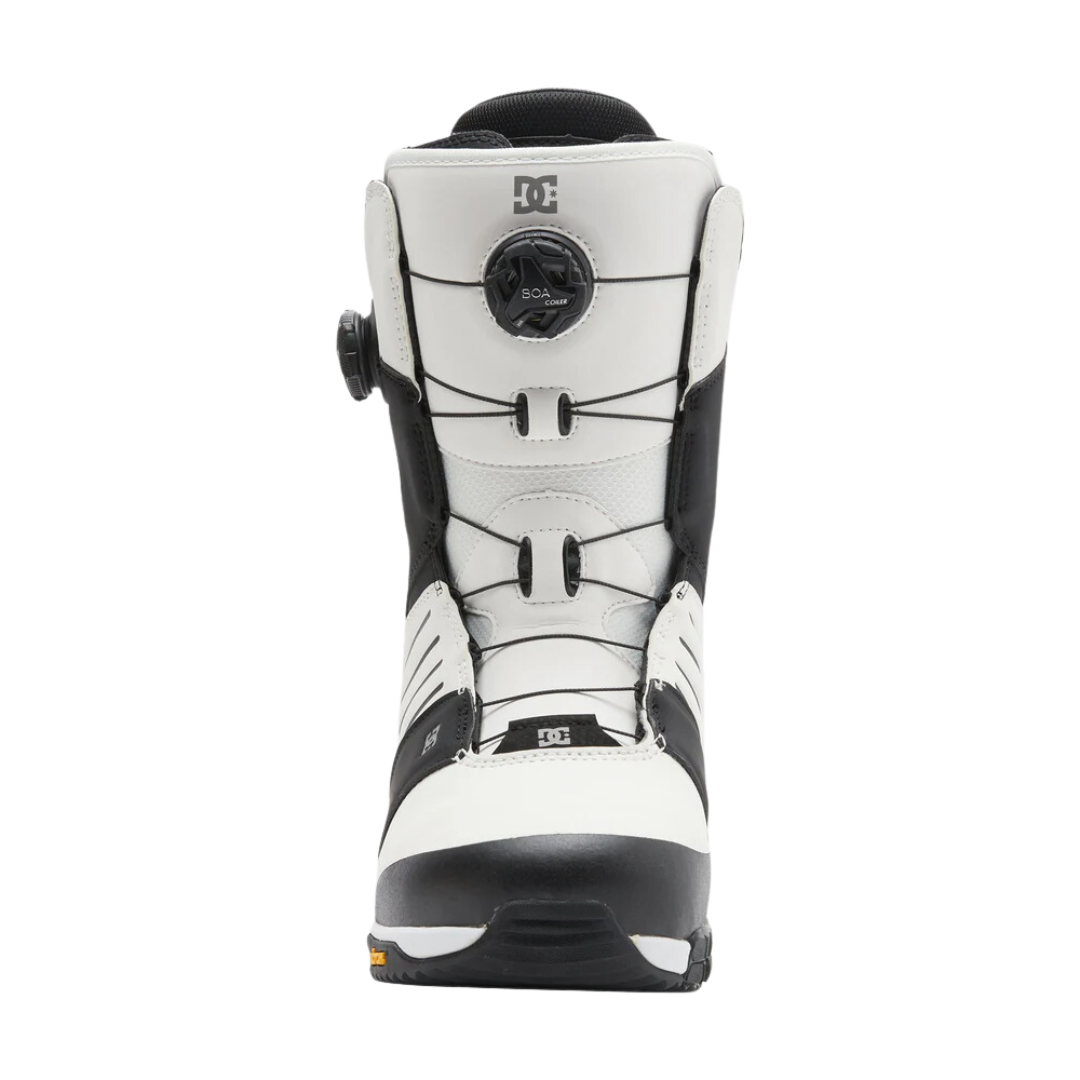 DC Men's Judge Boa Snowboard Boots - White/Black/Citrus