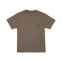 RVCA RVCA ATW Embossed Tee Mushroom S Mens T-Shirts