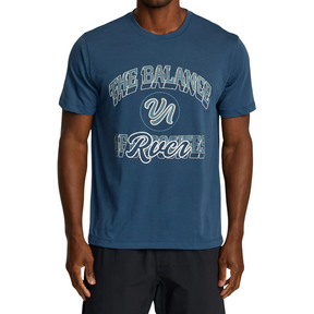 RVCA RVCA Men's Balance Raider Tee Petrol Blue L Mens T-Shirts