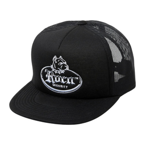 RVCA RVCA Men's Bull Terrier Trucker Hat Black 1SZ Mens Hats Flat Brim