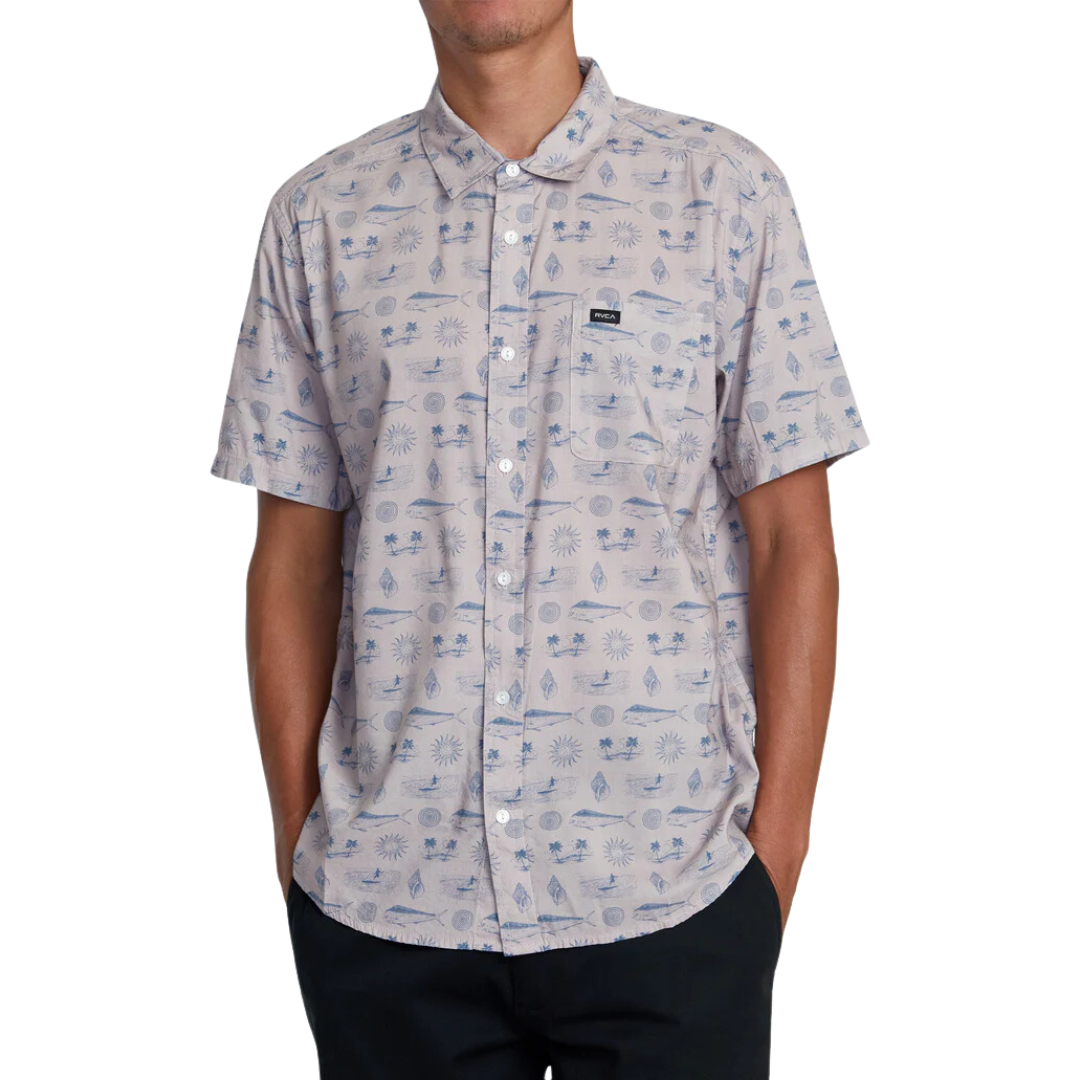 RVCA Men's Dorado SS Button Up