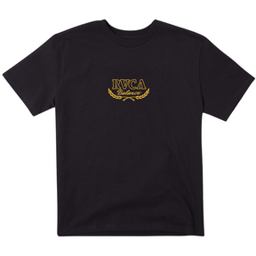 RVCA RVCA Men's Laurels SS Tee Black M Mens T-Shirts