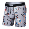 SAXX Mens Volt Boxer Brief - Timeout/Grey