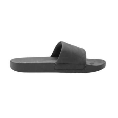 Volcom Women's Volcation Slide Sandals - Black Out