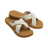 Volcom Women's Double Cross Sandals - Cream