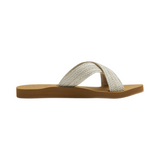 Volcom Women's Double Cross Sandals - Cream