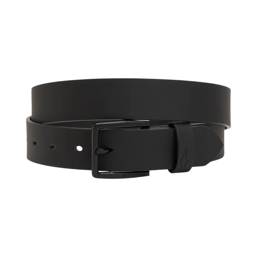 Volcom Men's Flat Bar PU Belt