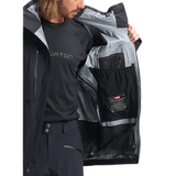 Burton Men's Hover Gore Tex Stretch 3L Jacket - True Black