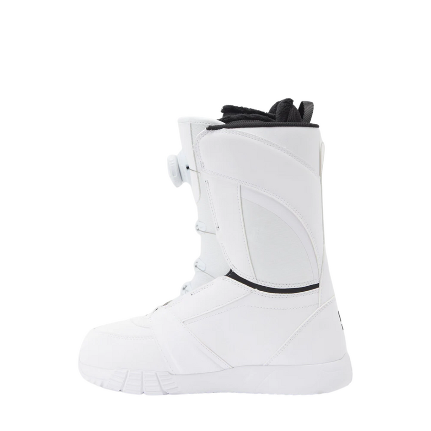 DC Women's Lotus Boa Snowboard Boots - White/White