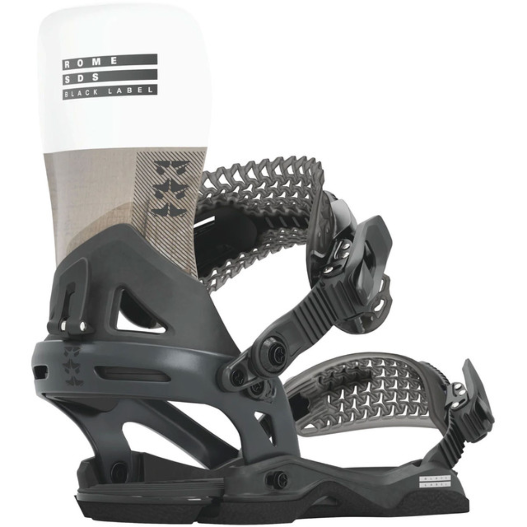 Rome Men's Black Label Snowboard Bindings