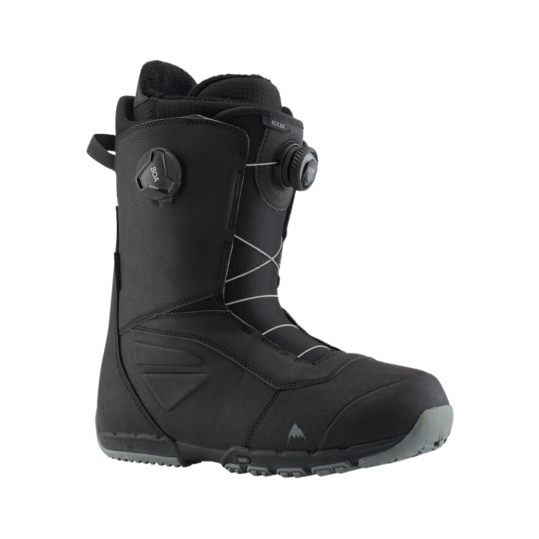 Burton Men's Ruler BOA Snowboard Boots - Black Wide