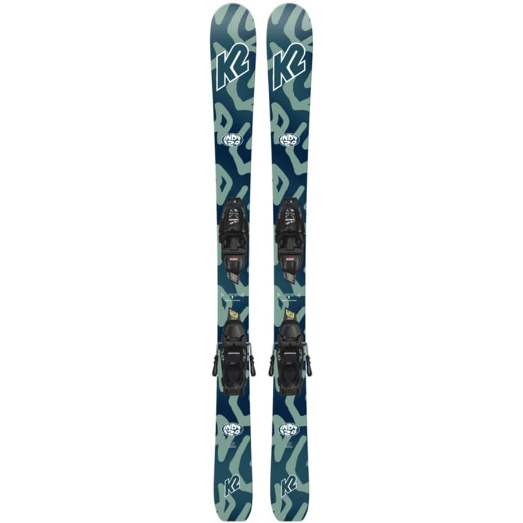 K2 Kids' Indy Skis w/7.0 FDT Jr Bindings