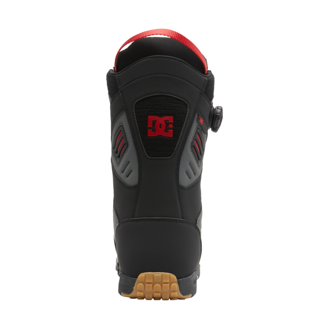 DC Men's Judge Boa Snowboard Boots - Black/Grey/Red