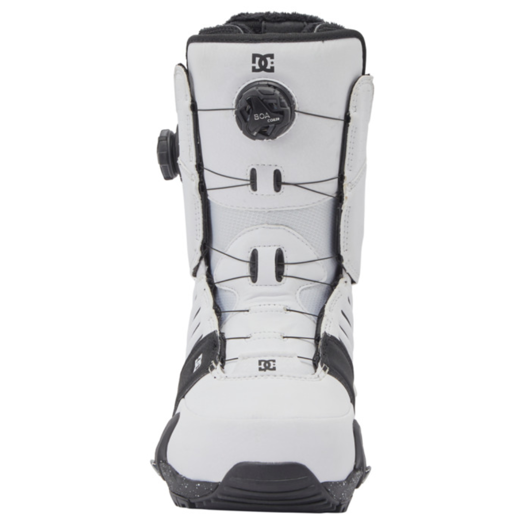 DC Men's Judge Step On Boa Snowboard Boots - White/Black Print