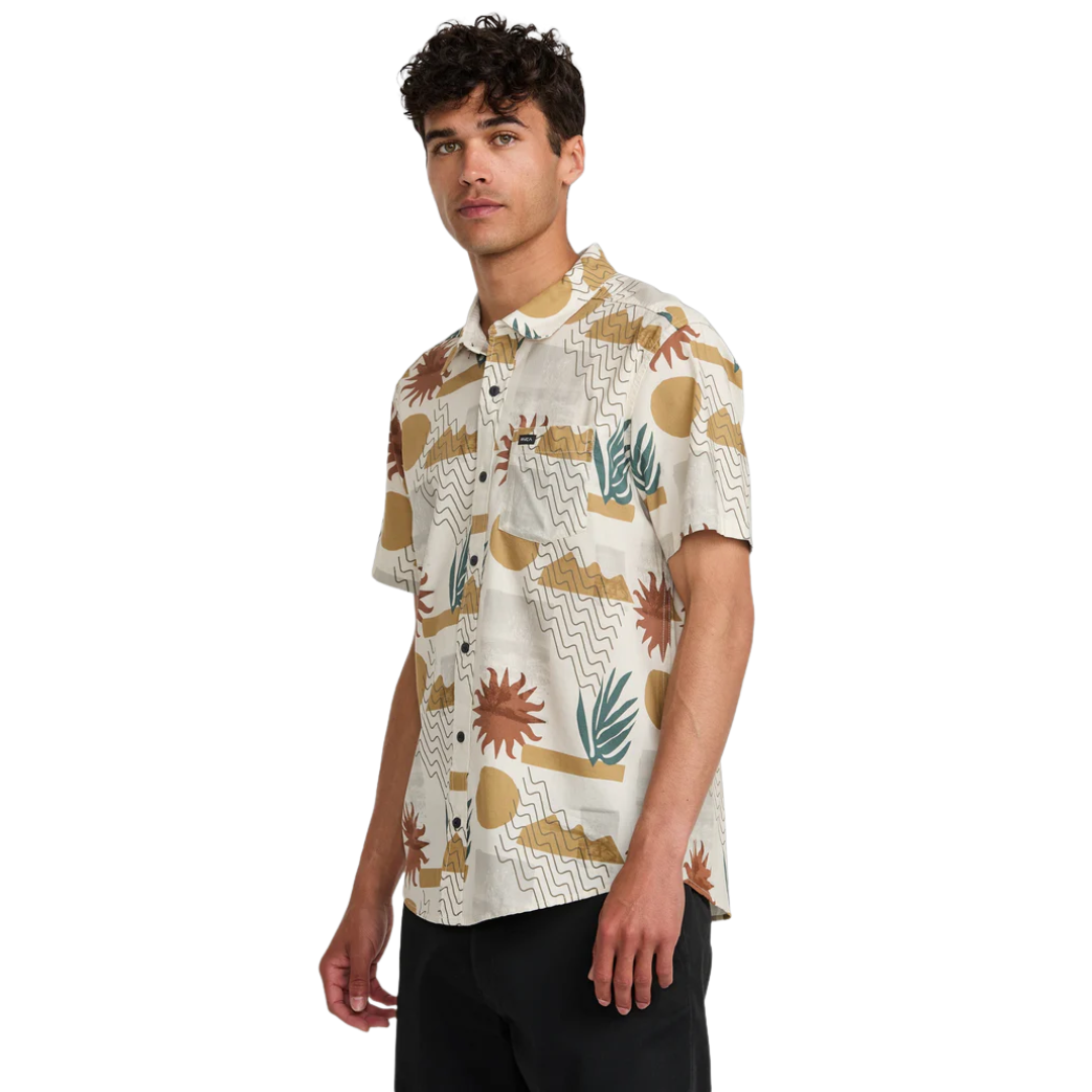 RVCA Men's Anytime SS Button Up