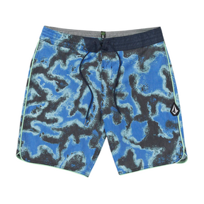 Volcom Volcom Men's Barnacle Sponge Stoney 19" Boardshorts Patriot Blue 28 Mens Board Shorts