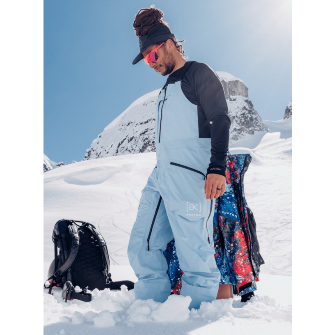 Burton Men's Freebird GORE‑TEX 3L Stretch Bib Pants - Moonrise