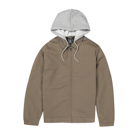 Volcom Volcom Men's Rexton Jacket Mushroom S Mens Street Jackets