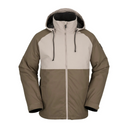 Volcom Volcom Men's 2836 Insulated Jacket Dark Teak M Mens Insulated Snowboard Jacket