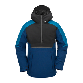 Volcom Volcom Men's Brighton Pullover Jacket - Navy Navy M Mens Insulated Snowboard Jacket