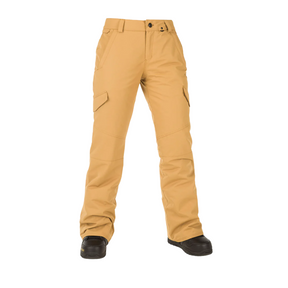 Volcom Volcom Women's Bridger Insulated Pants Caramel S Womens Snowpants