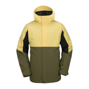 Volcom Volcom Men's Brighton Full Zip Jacket - Ivy Ivy L Mens Insulated Snowboard Jacket