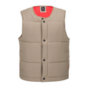 Volcom Volcom Men's Layered Up Vest Chestnut Brown M Mens Street Jackets