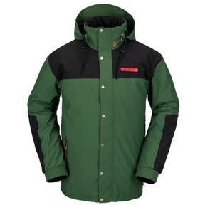 Volcom Volcom Men's Longo Gore-Tex Jacket - Military Military S Mens Gore-Tex Jackets