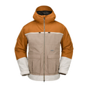 Volcom Volcom Men's Nightbreaker 20K Jacket Chestnut Brown S Mens Insulated Snowboard Jacket