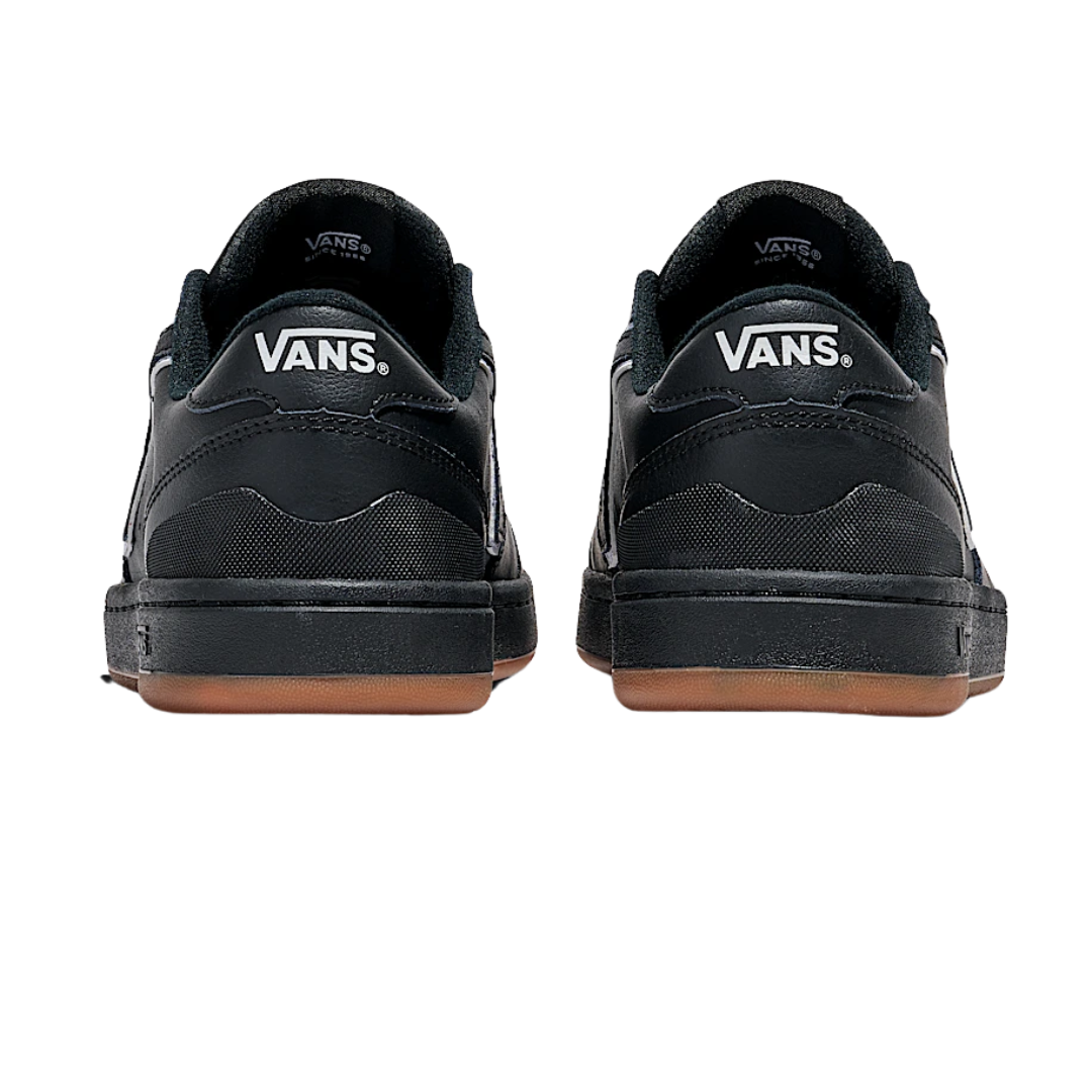 Vans Unisex Lowland 2.0 Shoes - Black/Black/White