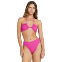 Billabong Billabong Women's Summer High Drew Bandeau Top Fiesta Pink S Womens Bikini Tops