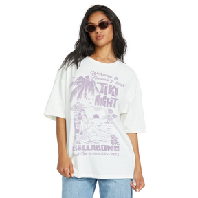 Billabong Billabong Women's High On Life SS Tee Salt Crystal XS Womens T-Shirts