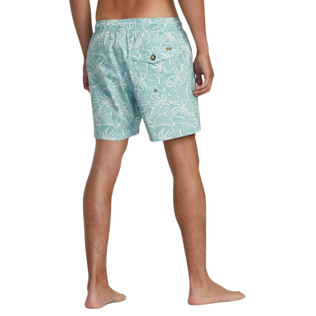 RVCA Men's Exotica Elastic 16" Trunks