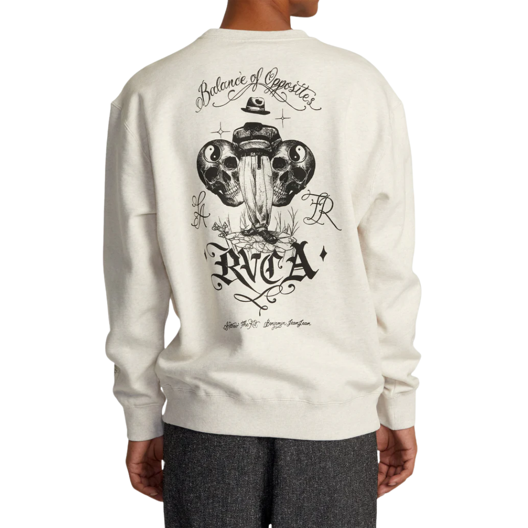 RVCA Men's Invisible Man Crewneck