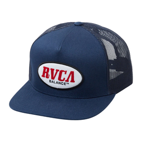 RVCA RVCA Men's Baseball Trucker Hat Navy OS Mens Hats Curved Brim