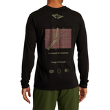 RVCA Men's Multi Grid LS Tee