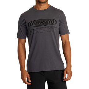 RVCA RVCA Men's Ripple SS Tee Slate S Mens T-Shirts