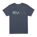 RVCA RVCA Men's Split Path SS Tee Moody Blue M Mens T-Shirts