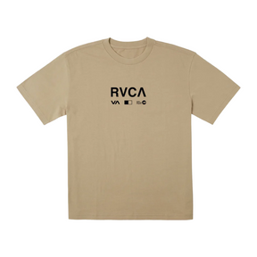 RVCA RVCA Men's Textbook SS Tee Khaki M Mens T-Shirts