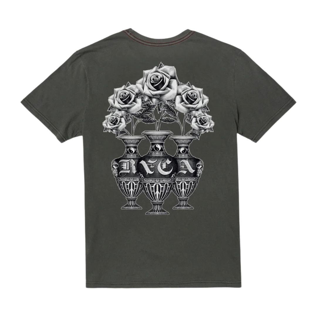 RVCA Men's Benj Bouquet SS Tee